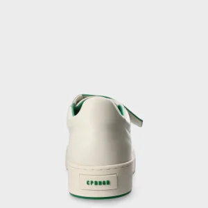 Sneaker-COPENHAGEN STUDIOS Cph429 Soft Vitello Milch/Grun