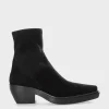 Stiefel-COPENHAGEN STUDIOS Cph235 Stretch Suede Schwarz