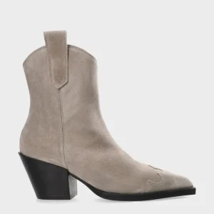 Westernstiefel-COPENHAGEN STUDIOS Cph238 Suede Leichter Stein