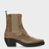 Westernstiefel-COPENHAGEN STUDIOS Cph232 Suede Taupe