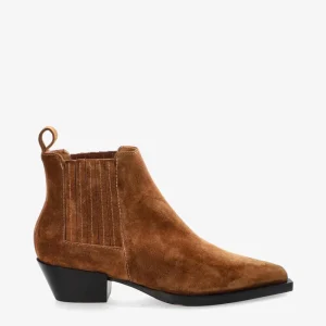 Stiefel-COPENHAGEN STUDIOS Cph244 Suede Cognac