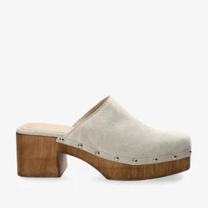 Pantoletten-COPENHAGEN STUDIOS Cph793 Suede Cremefarben