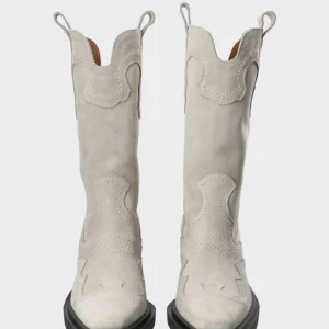 Westernstiefel-COPENHAGEN STUDIOS Cph233 Suede Cremefarben