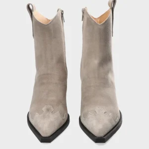 Westernstiefel-COPENHAGEN STUDIOS Cph238 Suede Leichter Stein