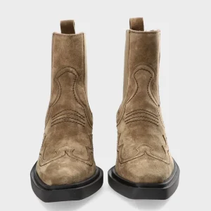 Westernstiefel-COPENHAGEN STUDIOS Cph232 Suede Taupe