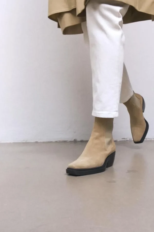 Westernstiefel-COPENHAGEN STUDIOS Cph236 Suede Sand