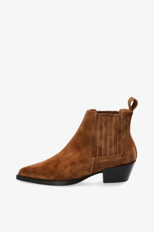 Stiefel-COPENHAGEN STUDIOS Cph244 Suede Cognac