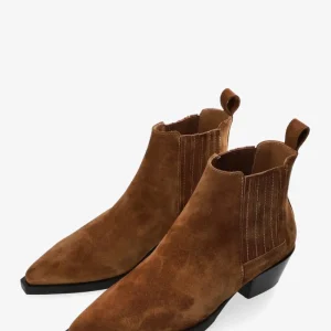 Stiefel-COPENHAGEN STUDIOS Cph244 Suede Cognac