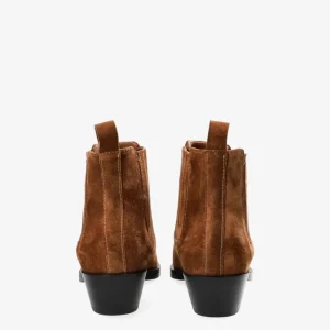 Stiefel-COPENHAGEN STUDIOS Cph244 Suede Cognac