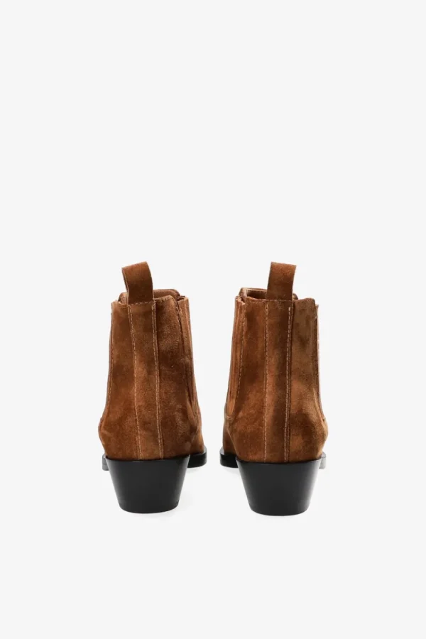 Stiefel-COPENHAGEN STUDIOS Cph244 Suede Cognac