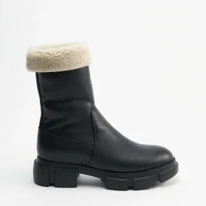 Stiefel-COPENHAGEN STUDIOS Cph668 Vegan Teddy Nappa Schwarz