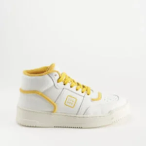 Sneaker-COPENHAGEN STUDIOS Cph196 Vitello Weis Gelb