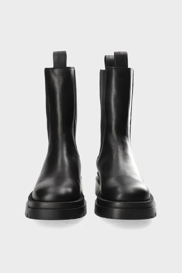 Stiefel-COPENHAGEN STUDIOS Cph1000 Vitello Schwarz/Schwarz Matt