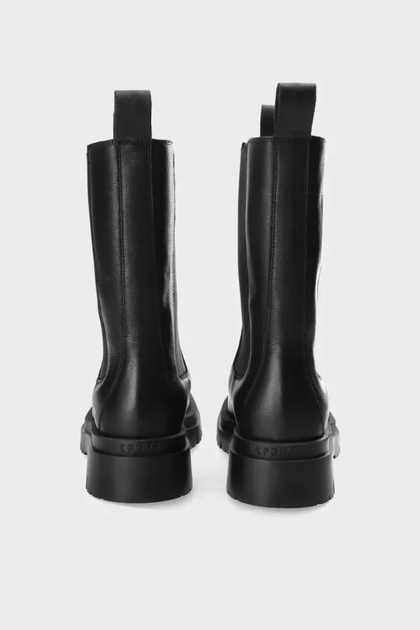 Stiefel-COPENHAGEN STUDIOS Cph1000 Vitello Schwarz/Schwarz Matt