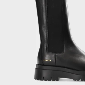 Stiefel-COPENHAGEN STUDIOS Cph1000 Vitello Schwarz/Schwarz Matt