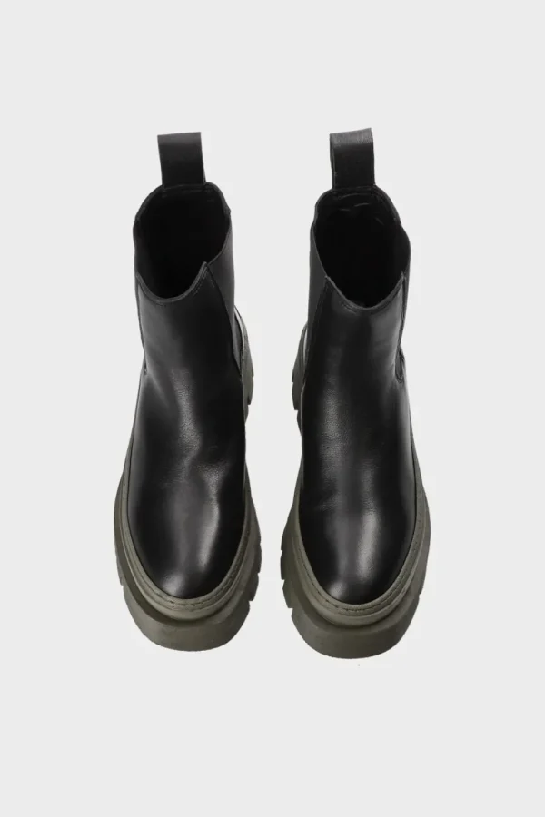 Stiefel-COPENHAGEN STUDIOS Cph686 Vitello Schwarz Grun