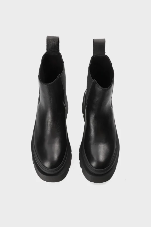 Stiefel-COPENHAGEN STUDIOS Cph686 Vitello Schwarz Schwarz