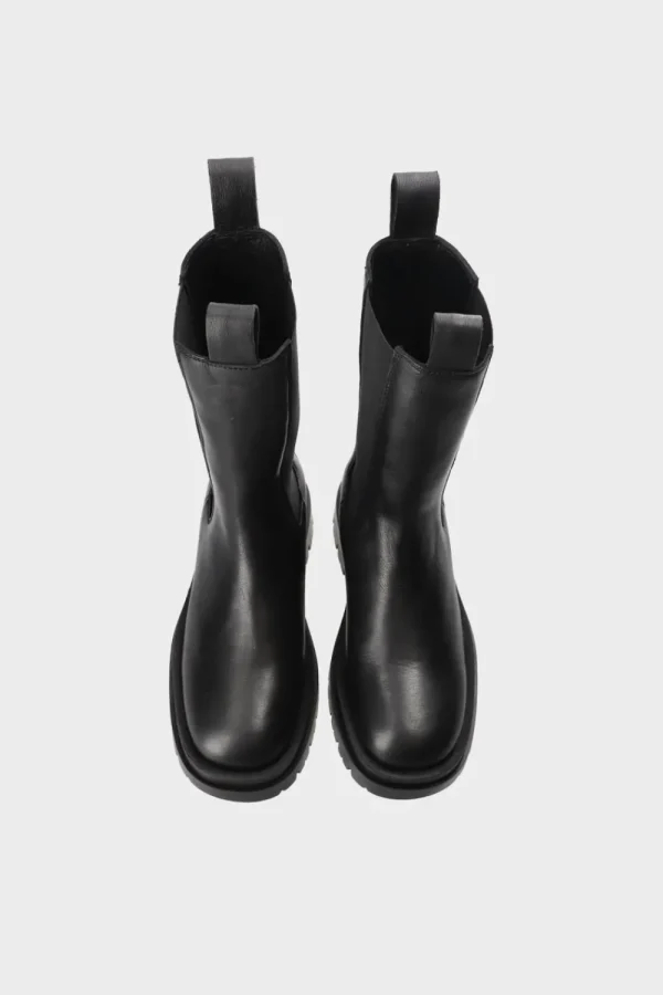 Stiefel-COPENHAGEN STUDIOS Cph1000 Vitello Schwarz/Schwarz Matt