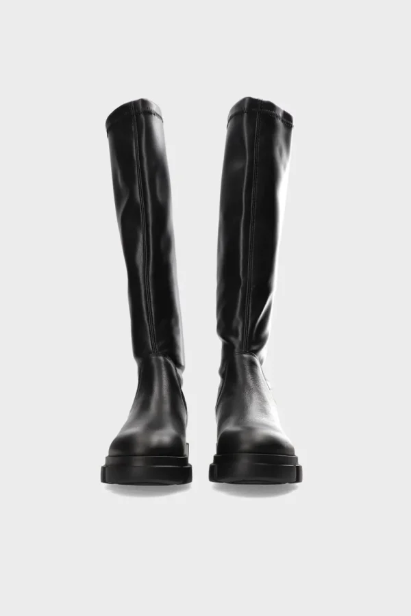 Stiefel-COPENHAGEN STUDIOS Cph556 Vitello/Vegan Stretch Schwarz