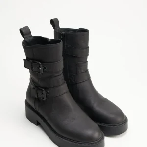 Stiefel-COPENHAGEN STUDIOS Cph641 Washed Vitello Schwarz