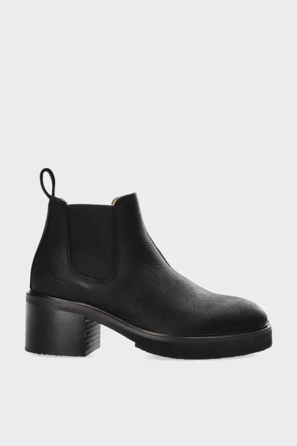 Stiefel-COPENHAGEN STUDIOS Cph611 Waxed Nabuc Schwarz