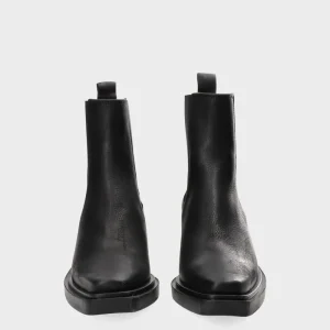 Westernstiefel-COPENHAGEN STUDIOS Cph236 Waxed Nabuc Schwarz