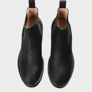 Stiefel-COPENHAGEN STUDIOS Cph611 Waxed Nabuc Schwarz