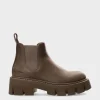 Stiefel-COPENHAGEN STUDIOS Cph135 Waxed Vitello Taupe