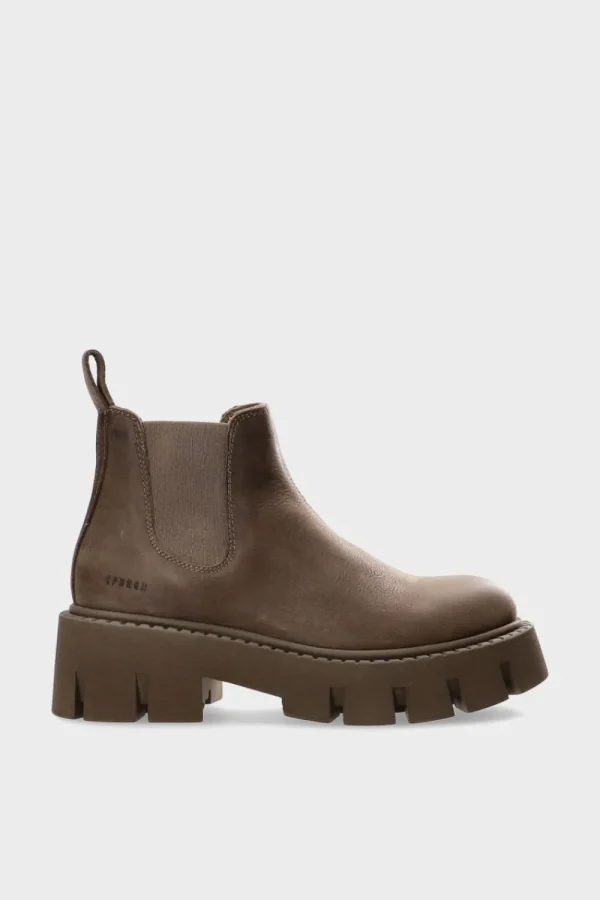 Stiefel-COPENHAGEN STUDIOS Cph135 Waxed Vitello Taupe