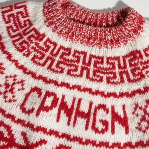 Zur Seite Fahren-COPENHAGEN STUDIOS Cph Wool Pullover 1 Wool Rot