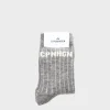 Socken-COPENHAGEN STUDIOS Cph Wool Socks 1 Wool Mix Light Grey