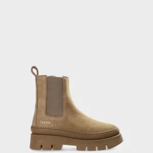 Stiefel-COPENHAGEN STUDIOS Cph686K Nabuc Taupe