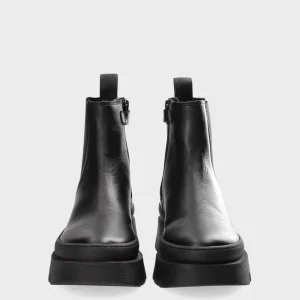 Stiefel-COPENHAGEN STUDIOS Cph686K Vitello Schwarz Schwarz