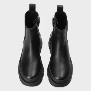 Stiefel-COPENHAGEN STUDIOS Cph686K Vitello Schwarz Schwarz