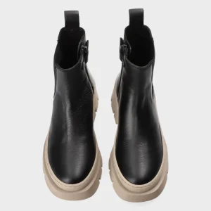 Stiefel-COPENHAGEN STUDIOS Cph686K Vitello Black/Nature