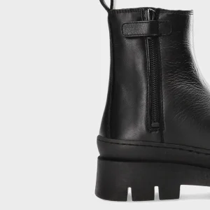 Stiefel-COPENHAGEN STUDIOS Cph686K Vitello Schwarz Schwarz