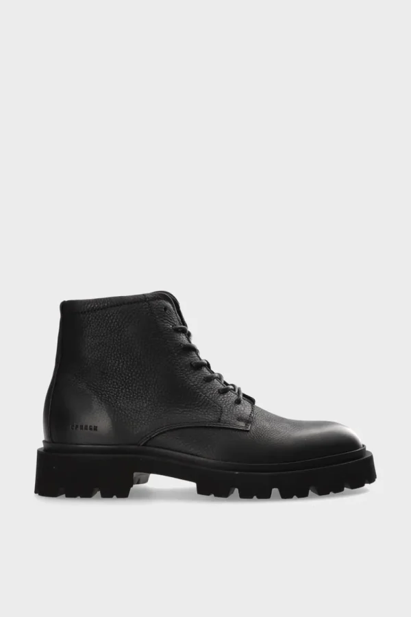 Stiefel-COPENHAGEN STUDIOS Cph188M Grainy Vitello Schwarz