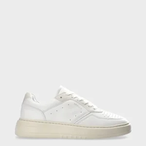 Sneaker-COPENHAGEN STUDIOS Cph1M Leather Mix Cremefarben