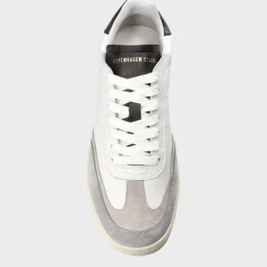 Sneaker-COPENHAGEN STUDIOS Cph257M Leather Mix Weis Schwarz