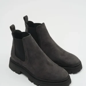 Stiefel-COPENHAGEN STUDIOS Cph128M Rough Suede Anthracite