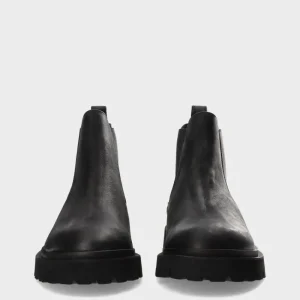 Stiefel-COPENHAGEN STUDIOS Cph128M Waxed Nabuc Schwarz