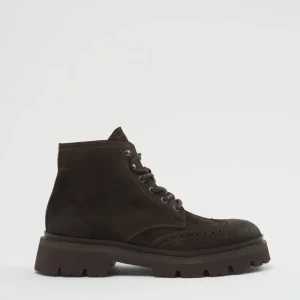 Stiefel-COPENHAGEN STUDIOS Cph179M Waxed Suede Schokolade