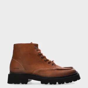 Stiefel-COPENHAGEN STUDIOS Cph177M Waxed Vitello Rost